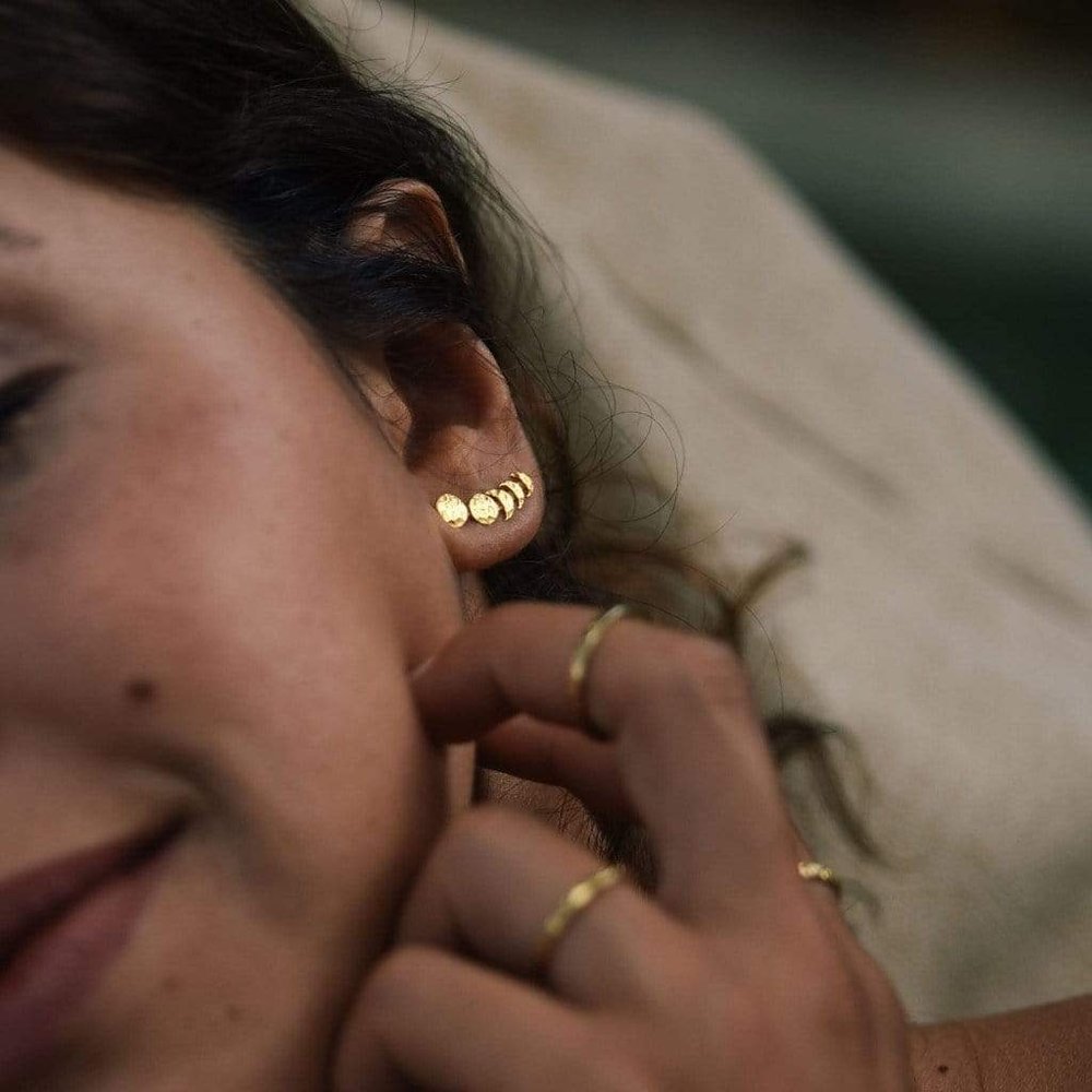 Bonito Namib Moon Climber Earings